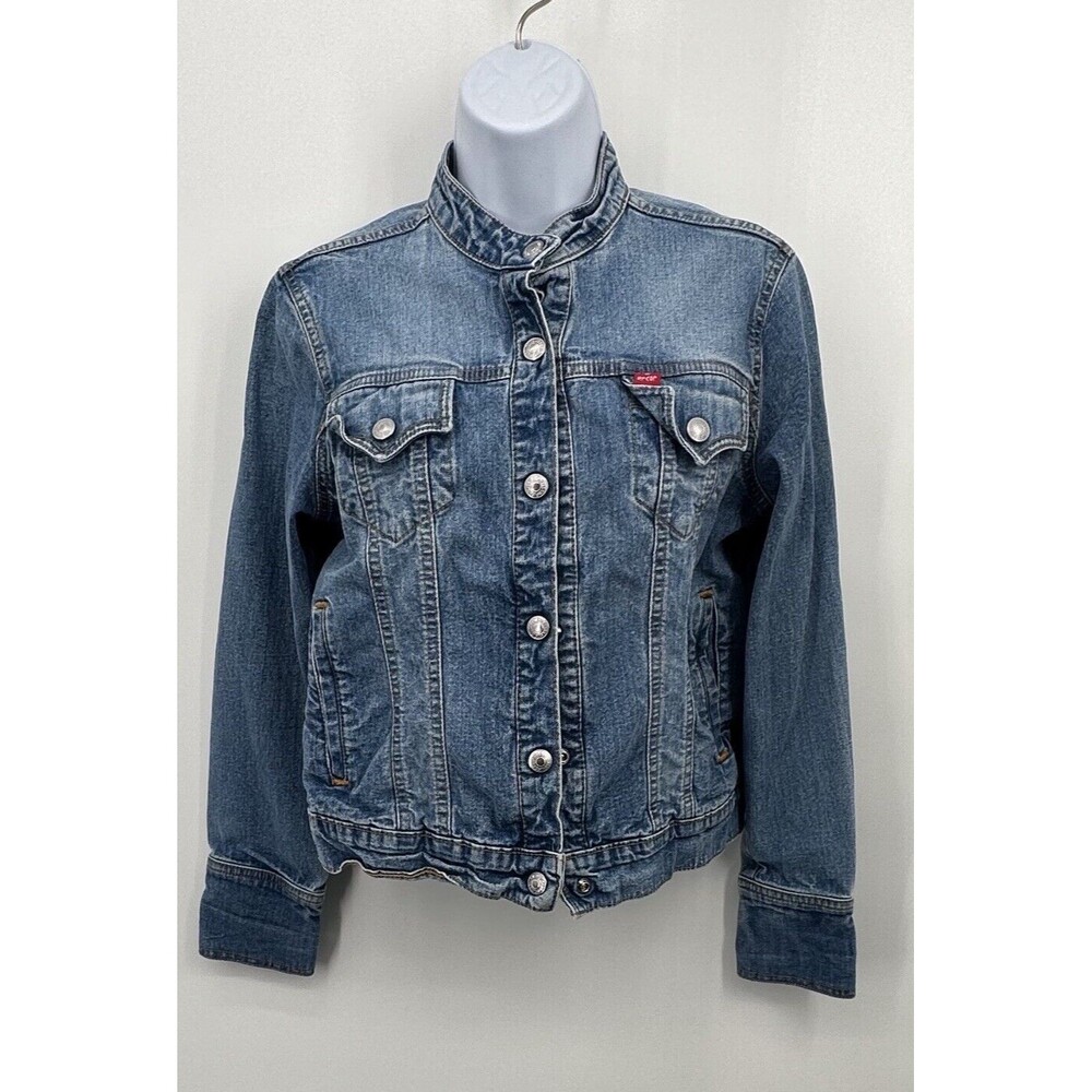 y2k Women's‎ Levi's jacket 20000’s   Sz Medium stretchy classic